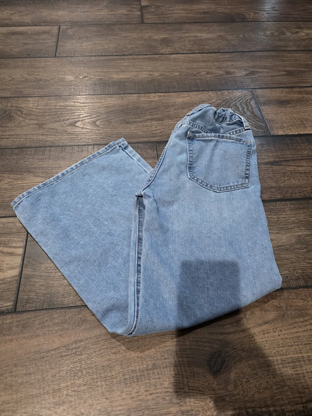 Old Navy Light Wash Elastic Waist Jeans